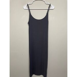 Universal Standard Ribbed Knit Sleeveless Bodycon Base Layer Midi Dress